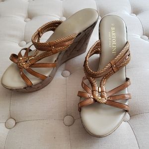 BARTOLINI ITALIAN WEDGE SANDALS
